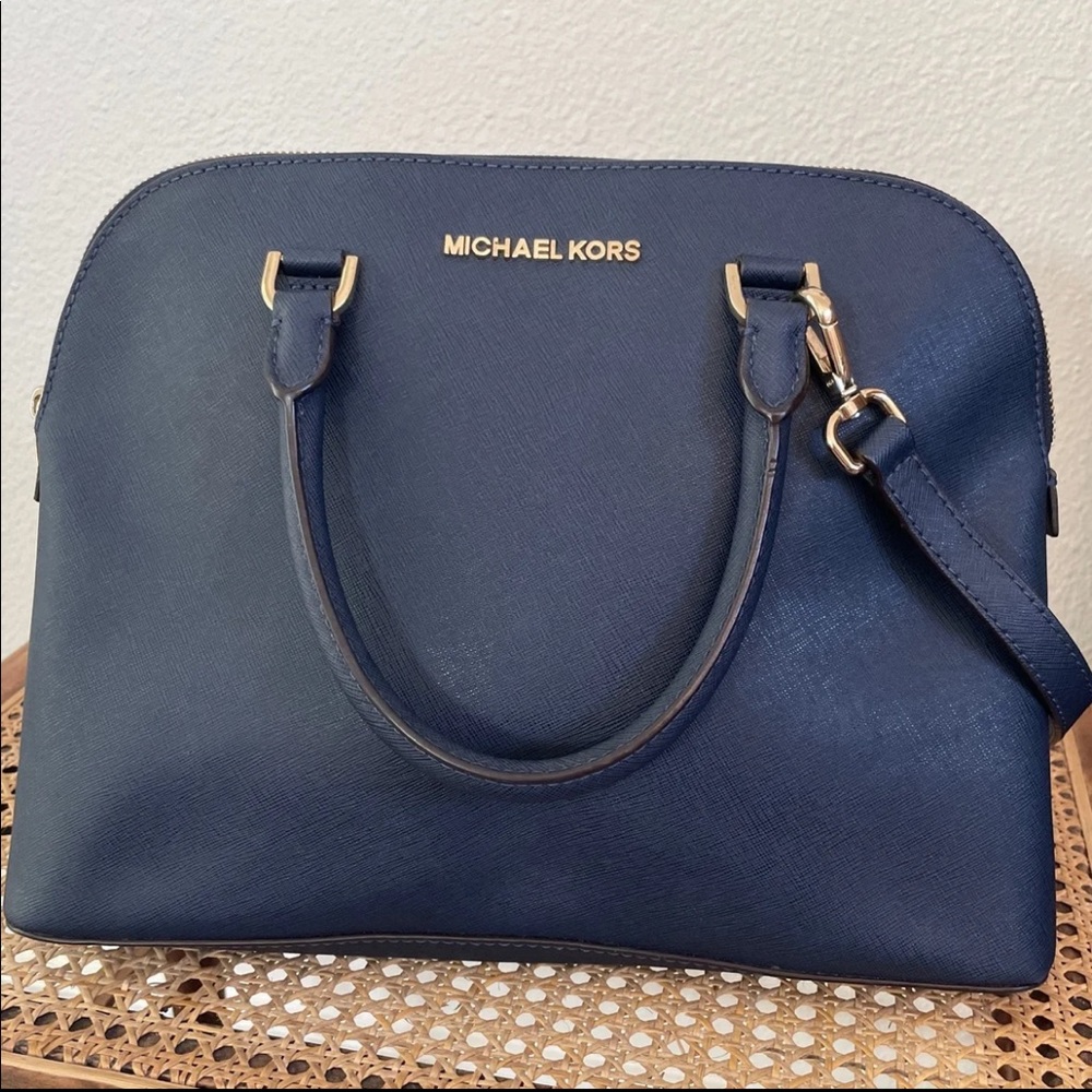 Michael Kors Cindy Large Dome Satchel